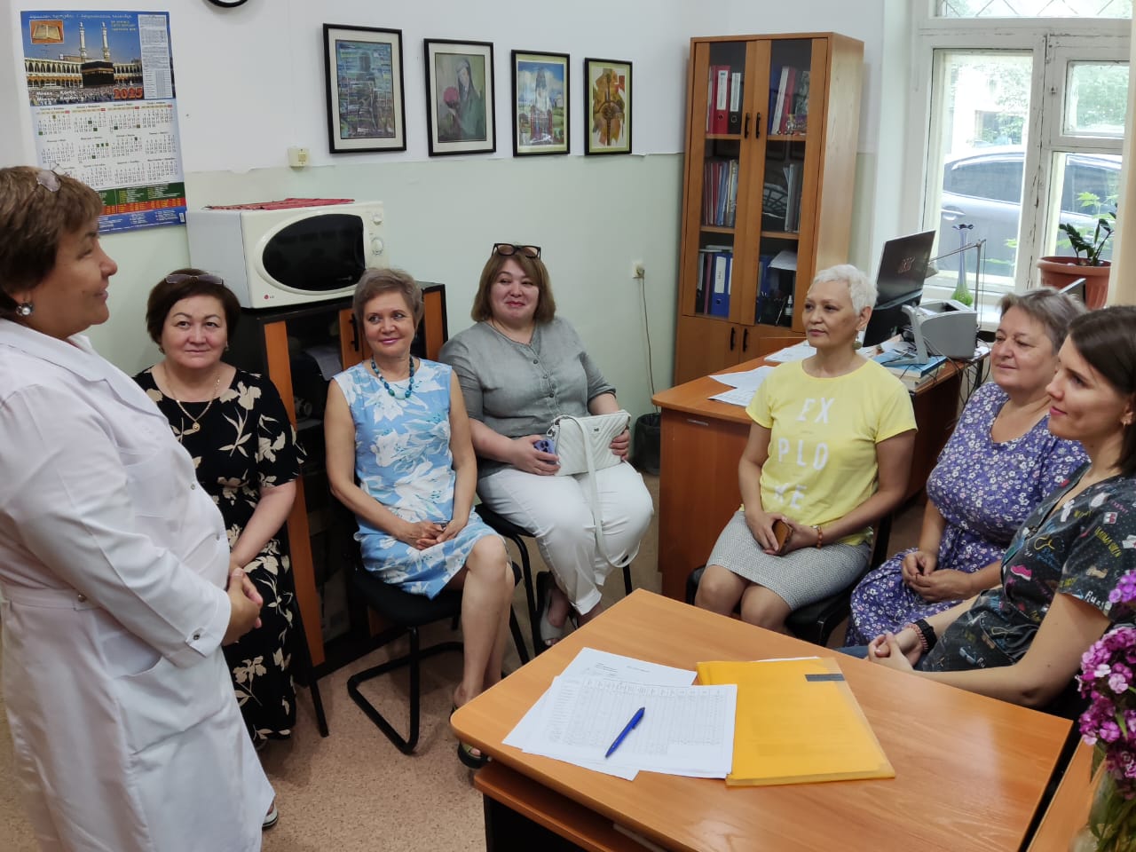 Облыстық АИТВ орталығында жұмыс кеңесі өтті