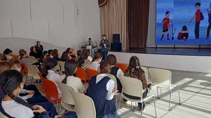 Оқушылармен денсаулық туралы сөйлесу